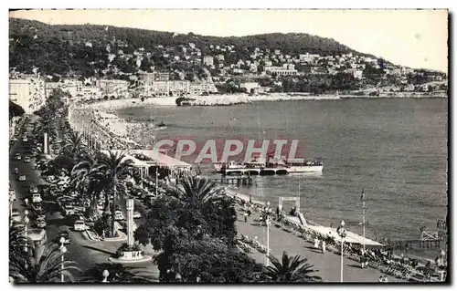 Ansichtskarte AK Nice Le Mont Boron et la Promenade des Anglais