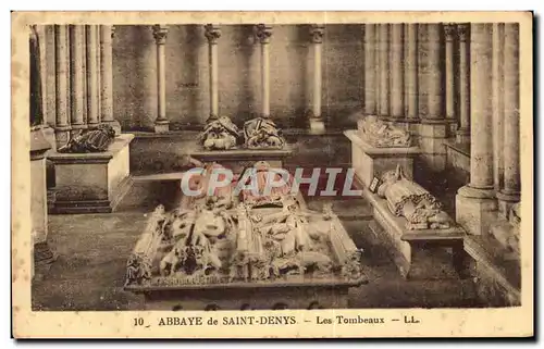 Ansichtskarte AK Abbaye de Saint Denys Les Tombeaux