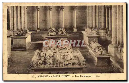 Cartes postales Abbaye de Saint Denys Les Tombeaux