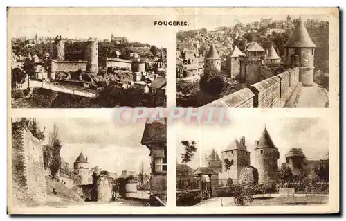 Cartes postales Fougeres Le chateau