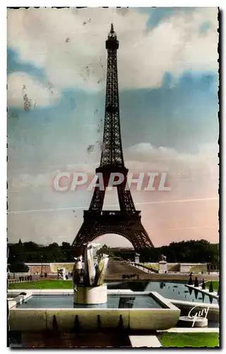 Cartes postales moderne Paris Tour Eiffel