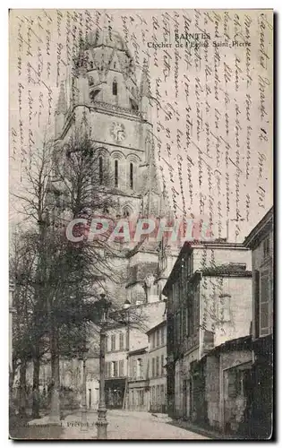 Cartes postales Saintes Clocher De Eglise Saint Pierre