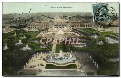 Cartes postales Panorama De Versailles