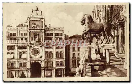 Cartes postales Venezia Cavalli Di Bronzo Cheval