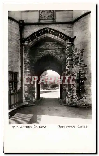 Cartes postales The Ancient Gateway Nottinoham Castle