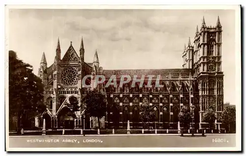 Cartes postales Westminster Abbey London