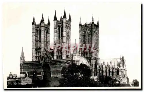 Cartes postales Lincoln cathedral