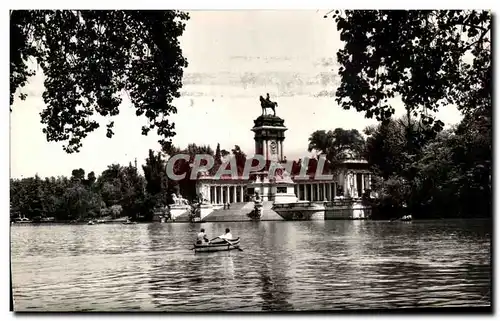 Moderne Karte Madrid Estanque del Retiro