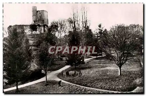 Ansichtskarte AK Gisors La Tour Saint Thomas Et Le Jardin Public