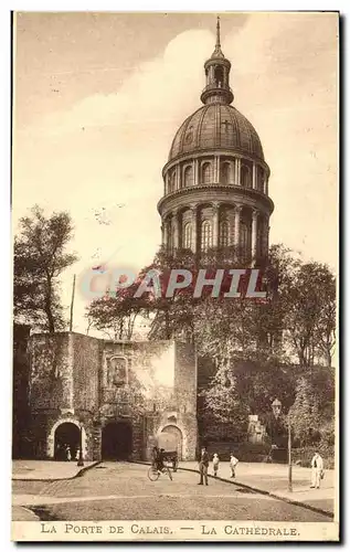 Cartes postales La Porte De Calais La Cathedrale