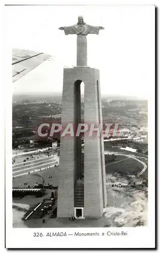 Ansichtskarte AK Almada Monumento A Cristo Rei