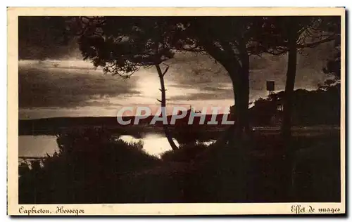 Cartes postales Capbreton Hossegor Effet de nuages