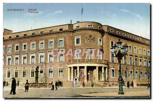 Cartes postales Wiesbaden Schloss Chateau