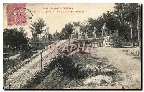 Cartes postales Les hautes Pyaenees Lourdes Le Calvaire