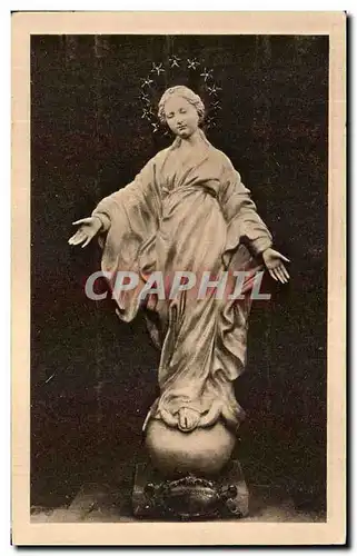 Cartes postales La Statue miraculeuse de la Vierge du Sourire