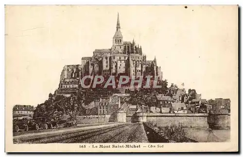 Ansichtskarte AK Le Mont Saint Michel Cote Sud