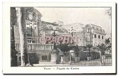 Cartes postales Vichy Facade du Casino