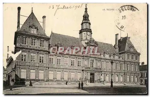 Cartes postales Reims Hotel de ville