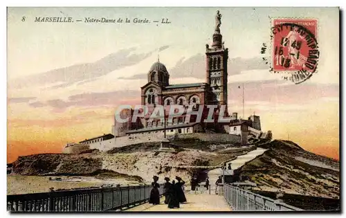 Cartes postales Marseille Notre Dame de la Garde