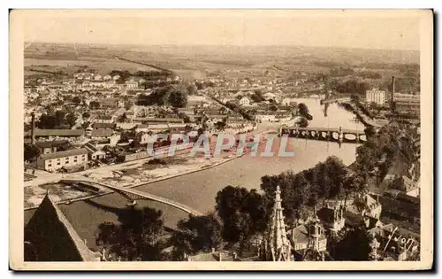 Cartes postales Auxerre Vue generale