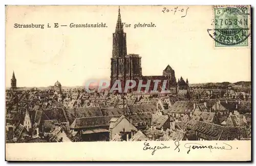 Cartes postales Strassburg Gesamtansicht Vue generale