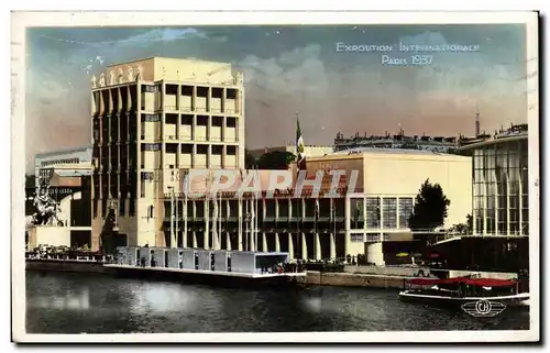 Cartes postales Paris Exposition internationale Paris 1937 Pavillon De L&#39italie Architecte