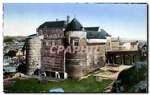 Cartes postales Dieppe Vieux Chateau Vue de la Falaise