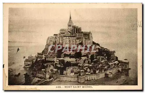 Cartes postales Mont Saint Michel