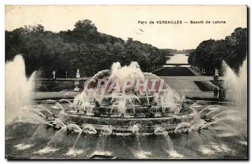 Cartes postales Parc De Versailles Bassin De Latone