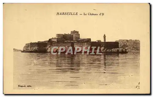 Cartes postales Marseille Le Chateau d&#39if