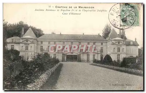 Cartes postales Chateau de La Malmaison Ancienne residence de Napoleon 1er et de l'imperatrice Josephine
