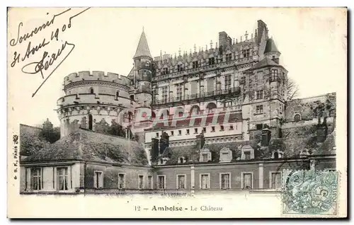 Cartes postales Amboise Le Chateau