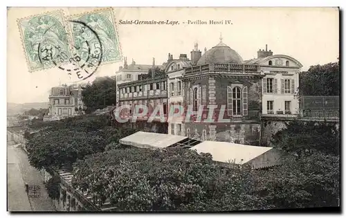 Cartes postales Saint Germain en Laye Pavillon Henri IV