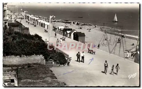 Cartes postales Lion Sur Mer Vue d&#39Ensemble de la Plage