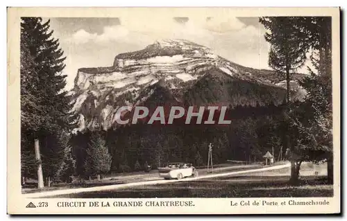 Ansichtskarte AK Circuit De La Grande Chartreuse Le Col de Porte et Chamechaude