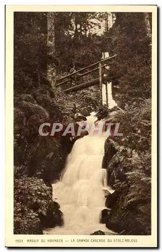 Cartes postales Massif Du Honneck Le Grande Cascade Du Stolz Abloss