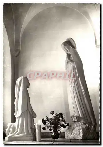 Ansichtskarte AK Lourdes Asile Notre Dame L&#39Appartion Sculpteur