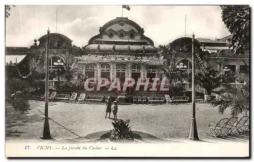 Cartes postales Vichy La facade du Casino