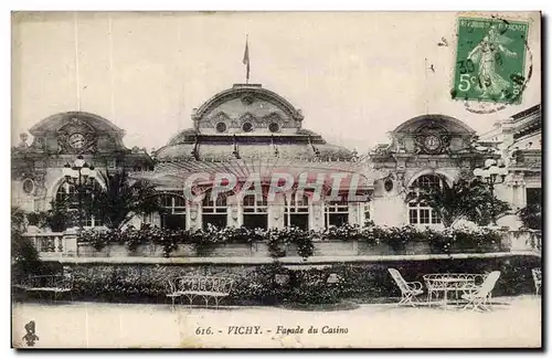 Cartes postales Vichy Facade du Casino