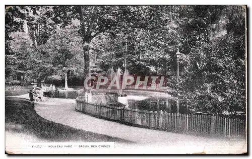 Ansichtskarte AK Vichy Nouveau Parc Bassin Des Cygnes