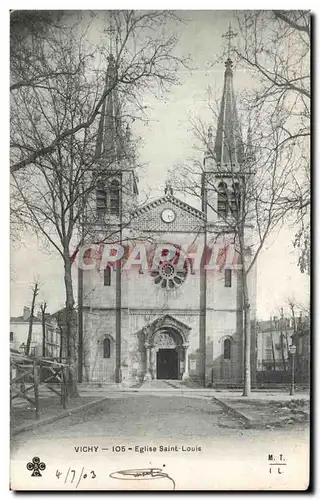 Cartes postales Vichy Eglise Saint Louis