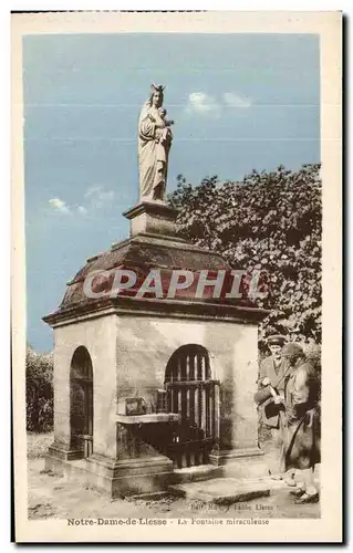 Cartes postales Notre Dame de Liesse La fontaine Miraculeuse