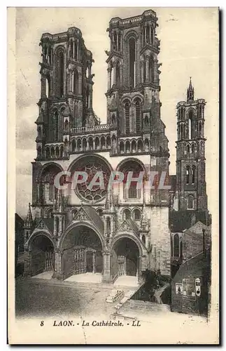 Cartes postales Laon La Cathedrale