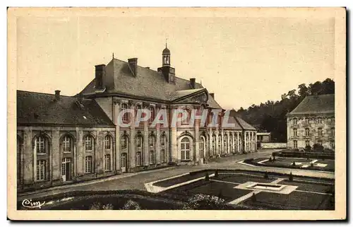 Ansichtskarte AK Ancienne Abbaye de Premontre Batiment Central et chapelle Chef d&#39ordre des chanoines regulier