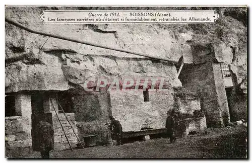 Cartes postales Soissons Les Fameuses Carrieres