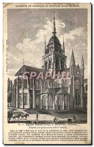 Cartes postales Eglise Saint Ived a Braisne