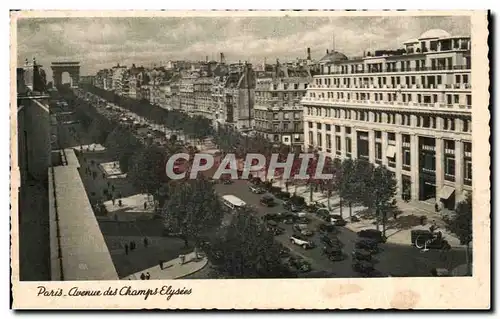 Cartes postales Paris Avenue des Champs Elysees