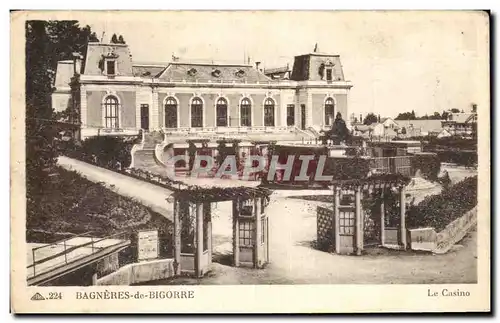 Cartes postales Bagneres de Bigorre Le casino