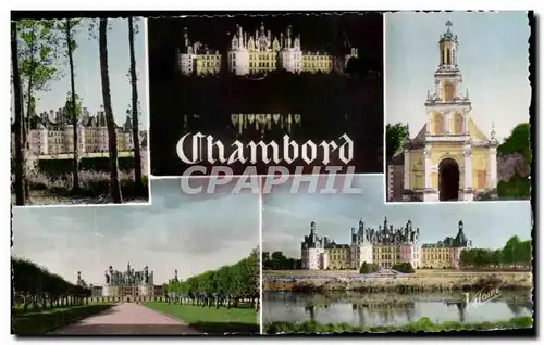 Ansichtskarte AK Les Merveilles Du Val De Loire Chambord