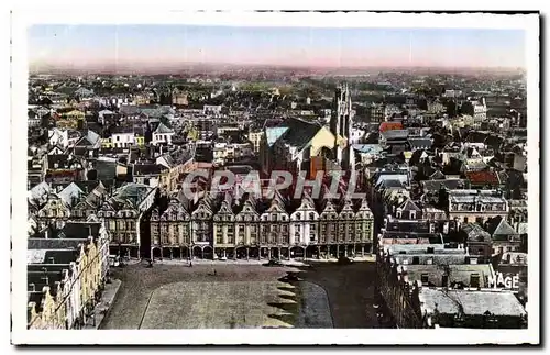 Ansichtskarte AK Arras Petite Place Et Eglise St Jean Baptiste